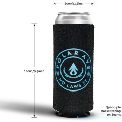 Customized Promotion Neoprene Slim Can Cooler Sleeve for White Claw 12 16 oz Standard Can Covers