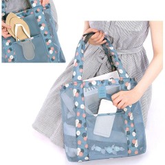 Cute Canvas Kid Woven Tote Bag Cotton Shopping Custom