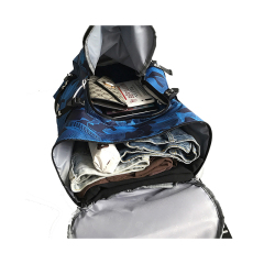 waterproof multifunction duffle bag sport backpack with anti-thief pocket