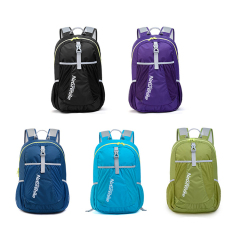 Foldable Shopping Large Capacity Folding Back Travel Bag Backpack Nylon