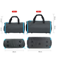OEM factory price rolling gym bag shoe compartment duffel for outdoor