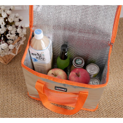 Promotional Aluminium Foil Insulated Tote Lunch Bag Thermal Food Cooler Bags