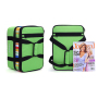 Insulated food delivery expandable cooler bag for picnic lunch beach
