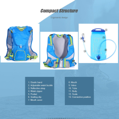 waterproof lightweight cycling hydration pack running vest sport backpack hiking hydration pack