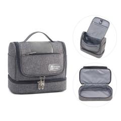 Custom Unisex Toiletry bag travel storage bag wholesale portable cosmetic bag with wet compartment