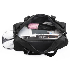 Wholesale Waterproof Womens Pink Fitness Sport Gym Shoes Compartment Duffel Travel Bag Accessories OEM Customized Logo Style ODM