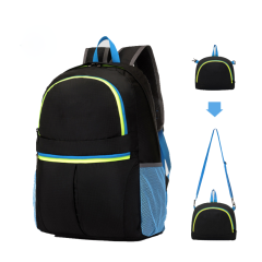 Nylon Folding Duffel Sport Gym Travel Bag Foldable Expandable