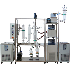 PMD-080 en stock 3" Distillation moléculaire à film essuyé 0.1-4KG/H YMD080
