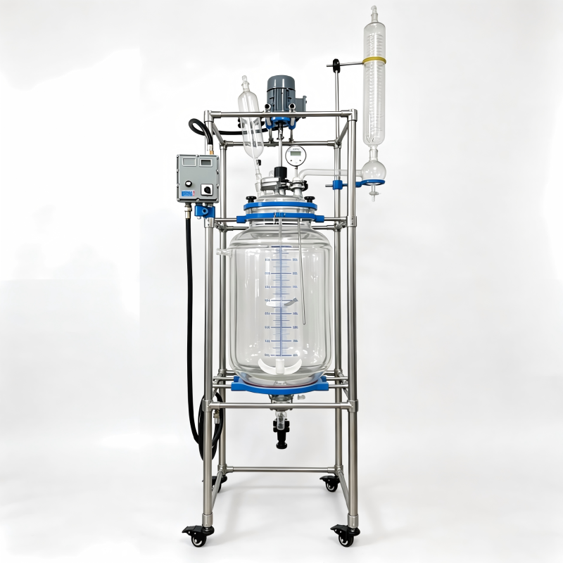 Explosion-proof Double-layer Glass Reactor