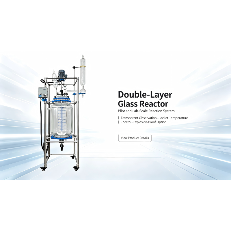 Explosion-proof Double-layer Glass Reactor