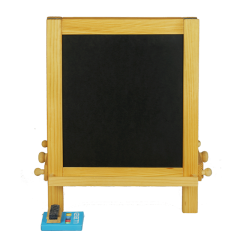 XL10102 Tablero de dibujo pequeño para bebés Juguetes de pintura de madera Juguetes educativos de pintura negra