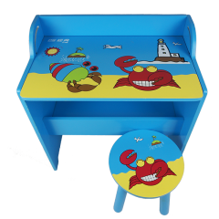 XL10200 Оптовая торговля деревянным детским столом и стулом на заказ, используемыми в доме или детском саду, детский письменный стол