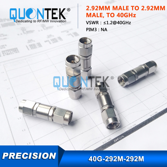 Precision adapter,2.92mm male to 2.92mm male,40GHz Precision adapter,2.92mm male to 2.92mm male,40GHz