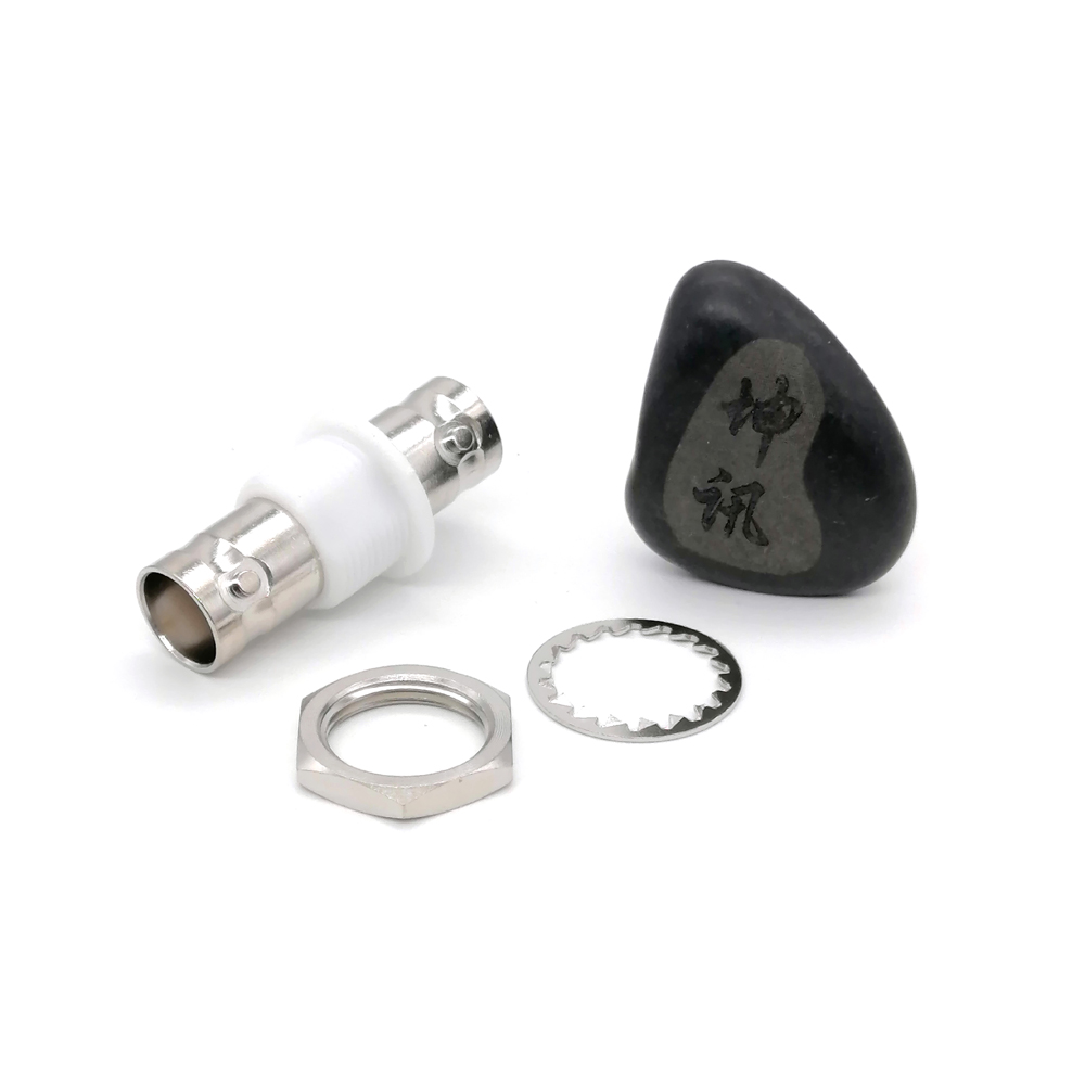 Standard adapter,BNC Female to BNC Female,Bulkhead mounted
