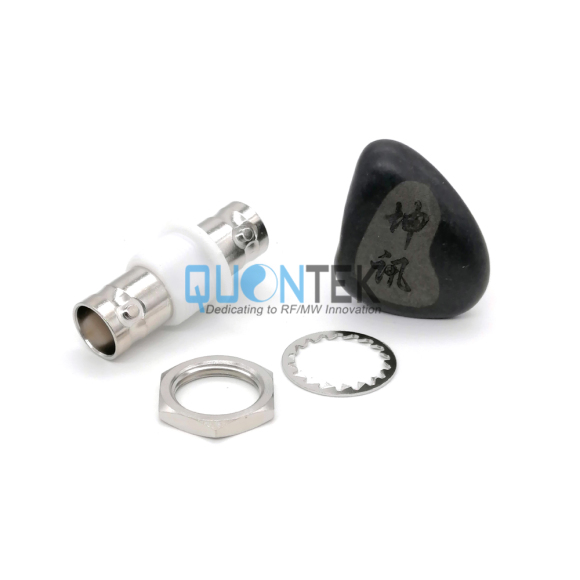 Standard adapter,BNC Female to BNC Female,Bulkhead mounted