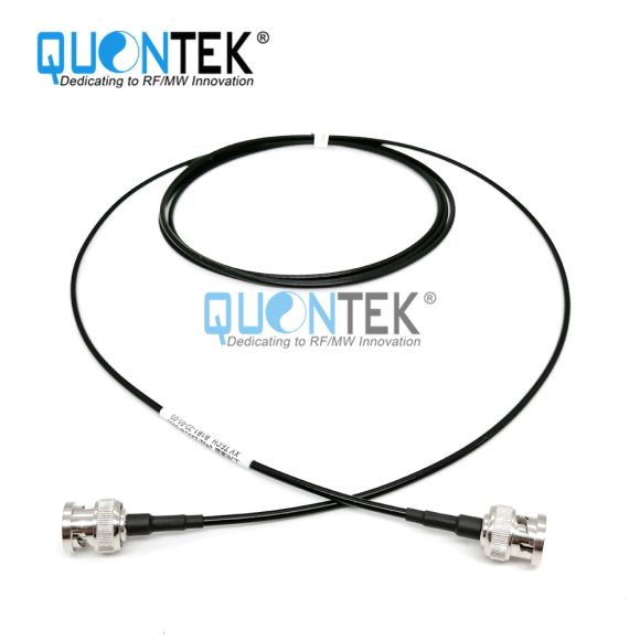Cable assembly,BNC Male to BNC male with RG174 Cable