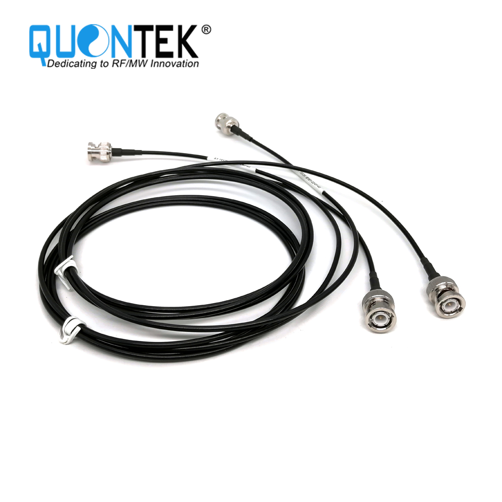 Cable assembly,BNC Male to BNC male with RG174 Cable