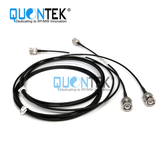 Cable assembly,BNC Male to BNC male with RG174 Cable