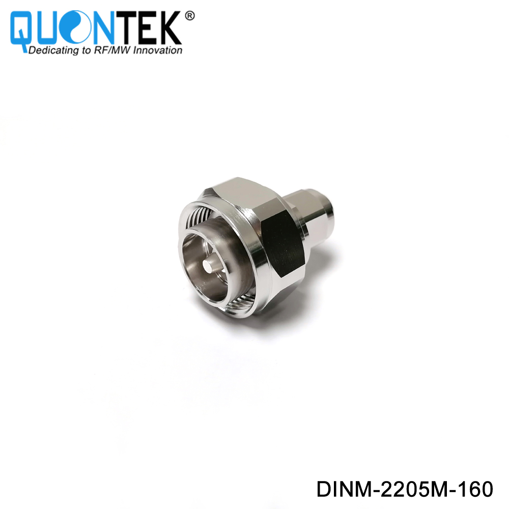 Low PIM Adapter,DIN male to 2.2-5 male