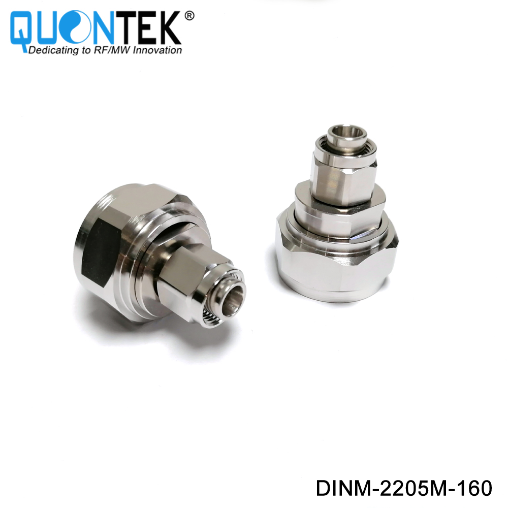 Low PIM Adapter,DIN male to 2.2-5 male
