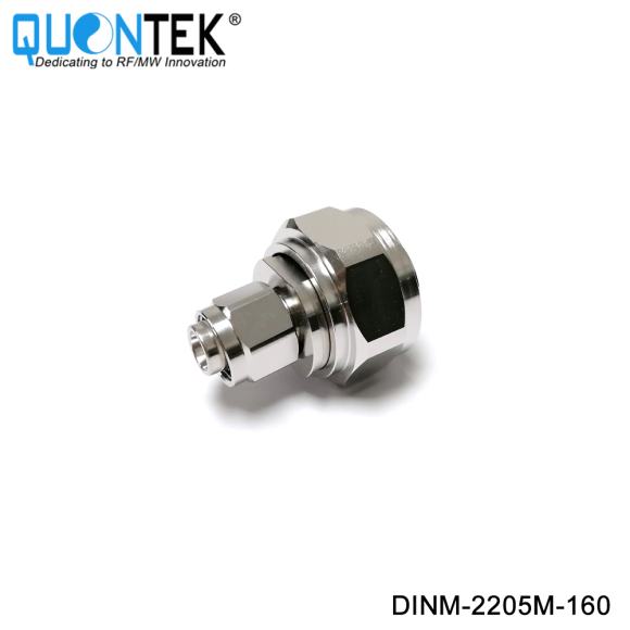 Low PIM Adapter,DIN male to 2.2-5 male