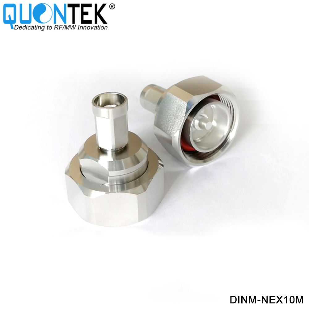 Low PIM Adapter,DIN male to NEX10 male