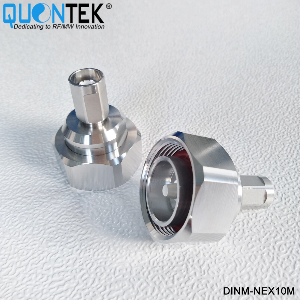 Low PIM Adapter,DIN male to NEX10 male