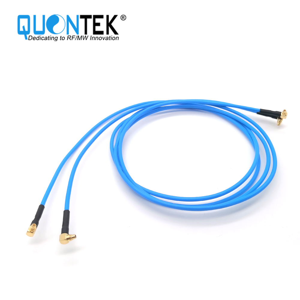 Cable ASSEMBLY,MMCX RA Male to MMCX RA Male with 086FEP cable