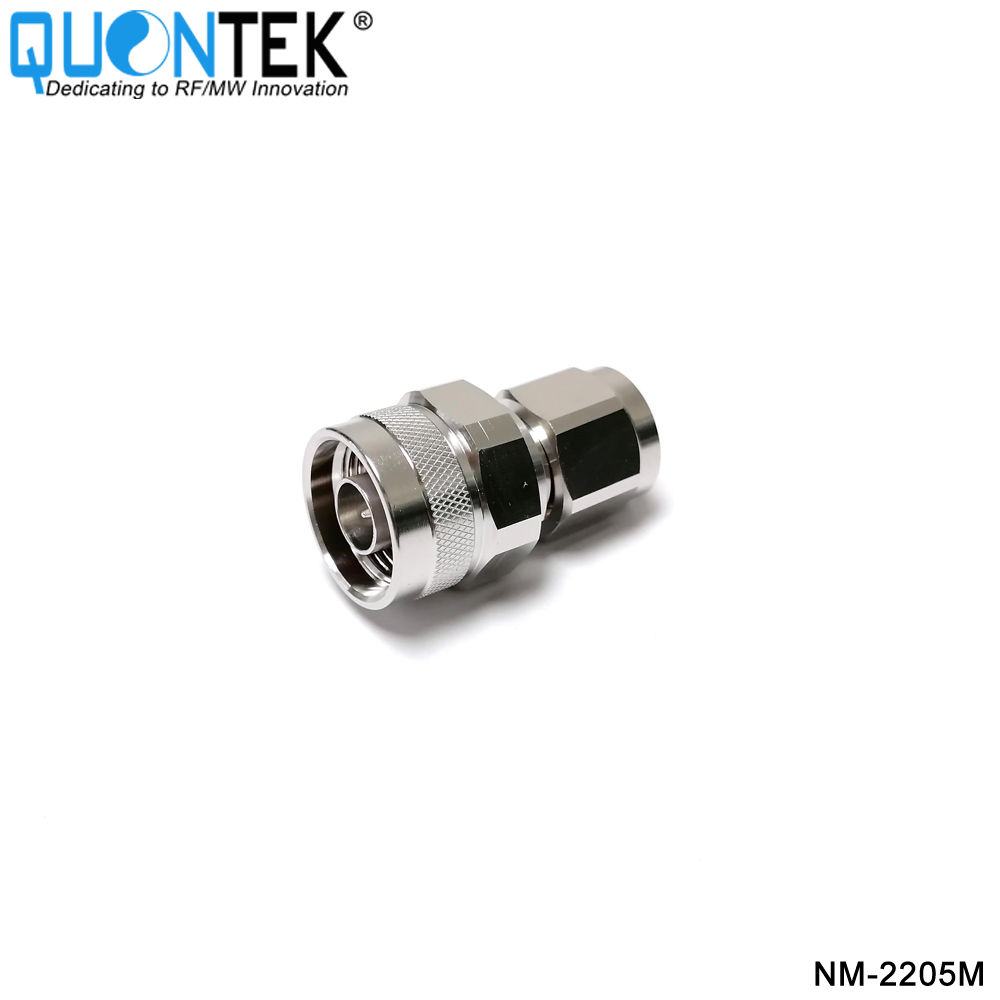 Low PIM Adapter,N male to 2.2-5 male