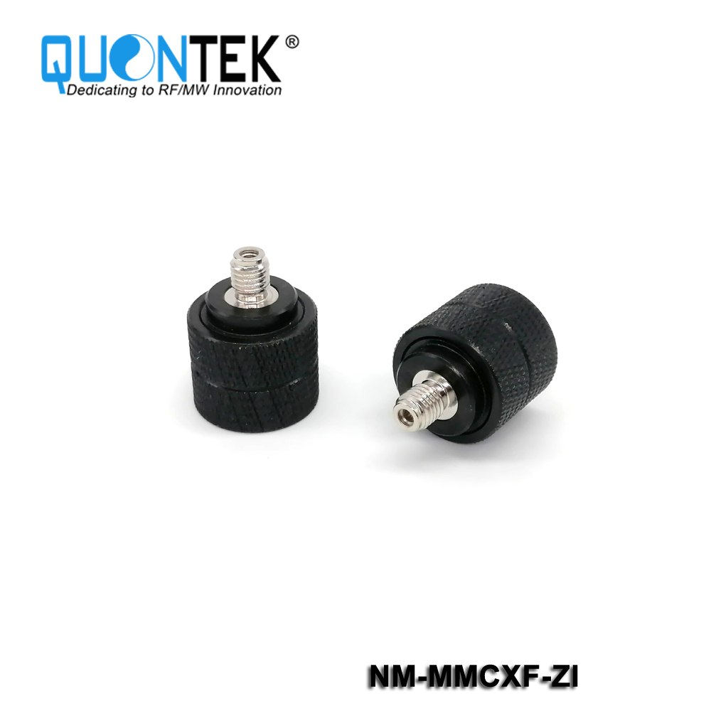 Standard Adapter,N Male to MMCX Female,Black zinc treatment