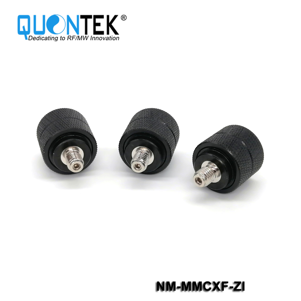 Standard Adapter,N Male to MMCX Female,Black zinc treatment