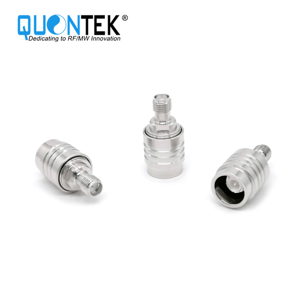 Low PIM Adapter,NEX10 Quick-Lock Male to SMA Female