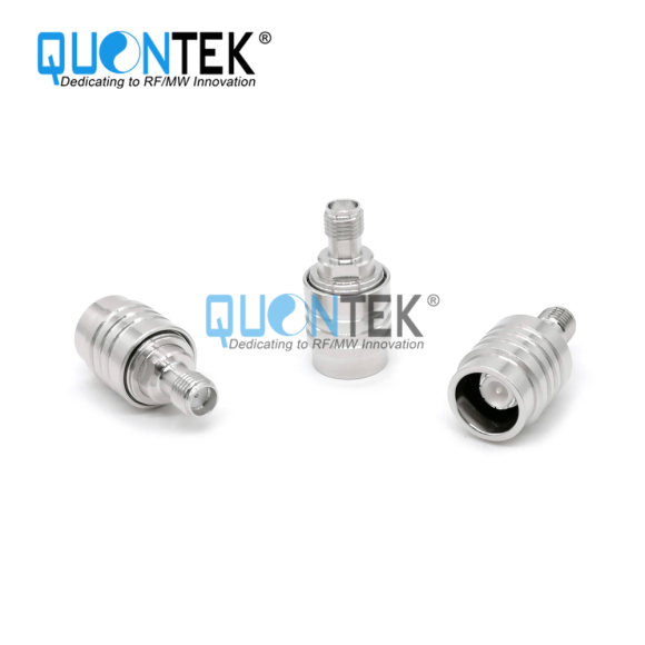 Low PIM Adapter,NEX10 Quick-Lock Male to SMA Female