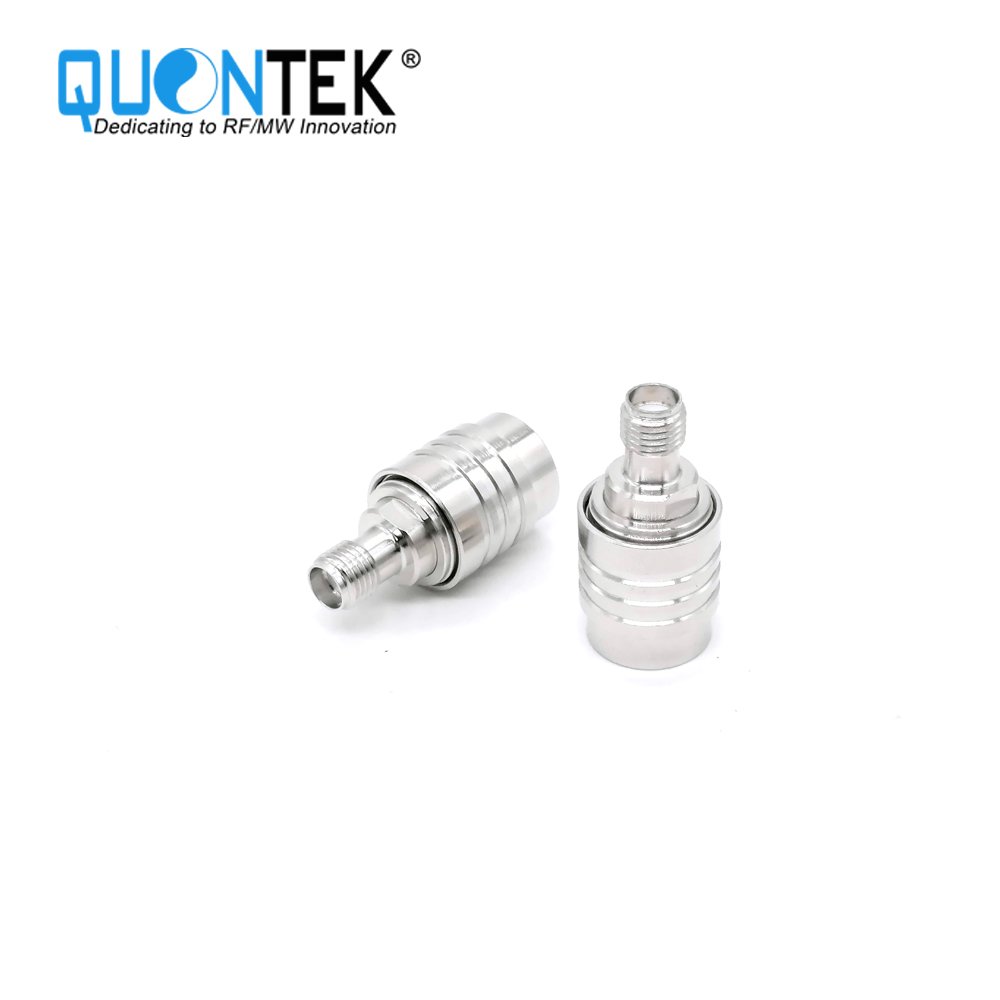 Low PIM Adapter,NEX10 Quick-Lock Male to SMA Female