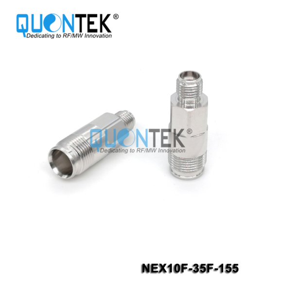 Low PIM Adapter,NEX10 female to 3.5MM female