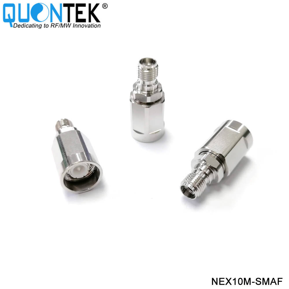 Low PIM Adapter,NEX10 male to SMA(3.5MM) female