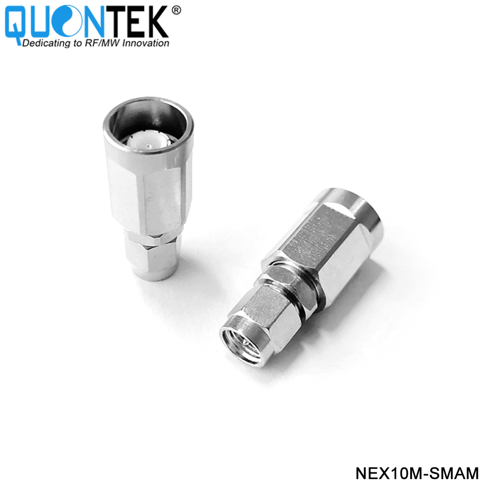 Low PIM Adapter,NEX10 male to SMA(3.5MM) male