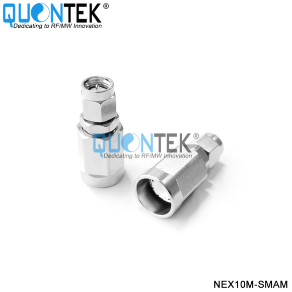 Low PIM Adapter,NEX10 male to SMA(3.5MM) male