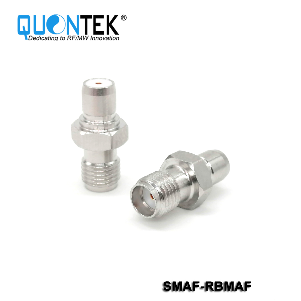 Standard Adapter, SMA female to RBMA female adapter