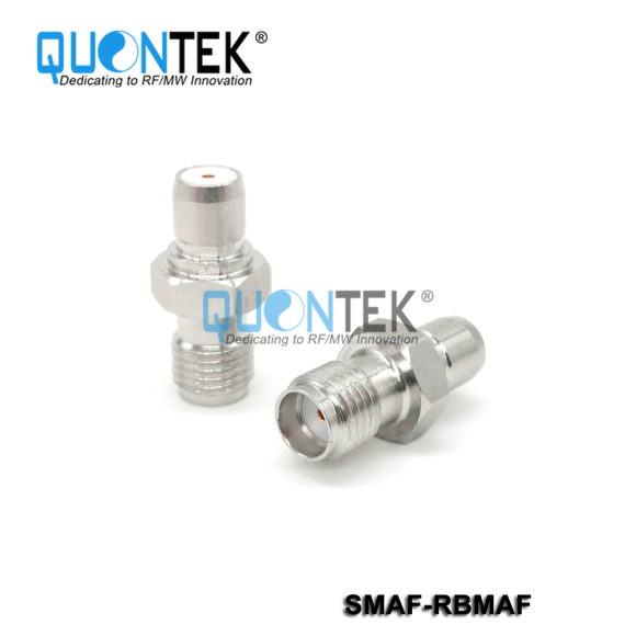 Standard Adapter, SMA female to RBMA female adapter