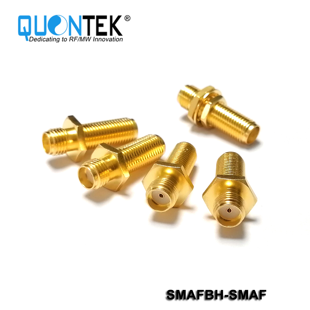 Standard adapter,SMA Female to SMA Female,Bulkhead mounted