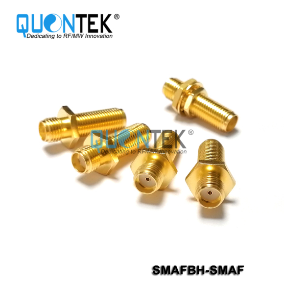 Standard adapter,SMA Female to SMA Female,Bulkhead mounted