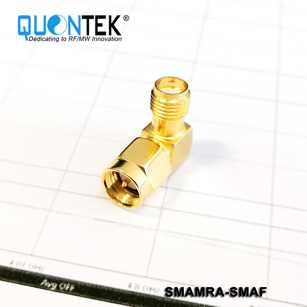 Sma Ra Standard adapter,SMA RA Male to SMA Female -RF Adapters - - - -QuonTek ...
