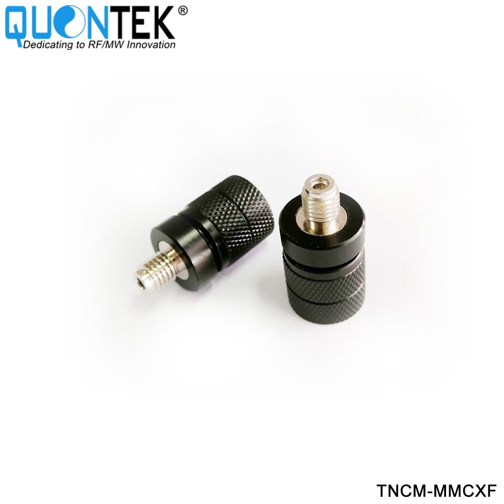 Standard Adapter,TNC Male to MMCX Female,Black zinc treatment