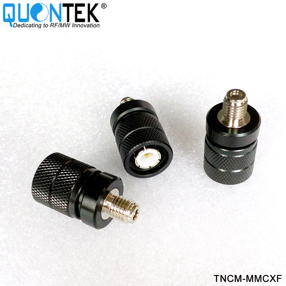 Standard Adapter,TNC Male to MMCX Female,Black zinc treatment