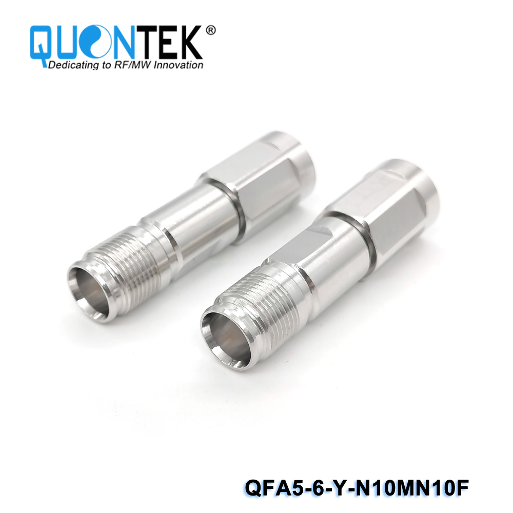 Fixed Attenuator, NEX10 male to NEX10 female,5watt,DC-6GHz