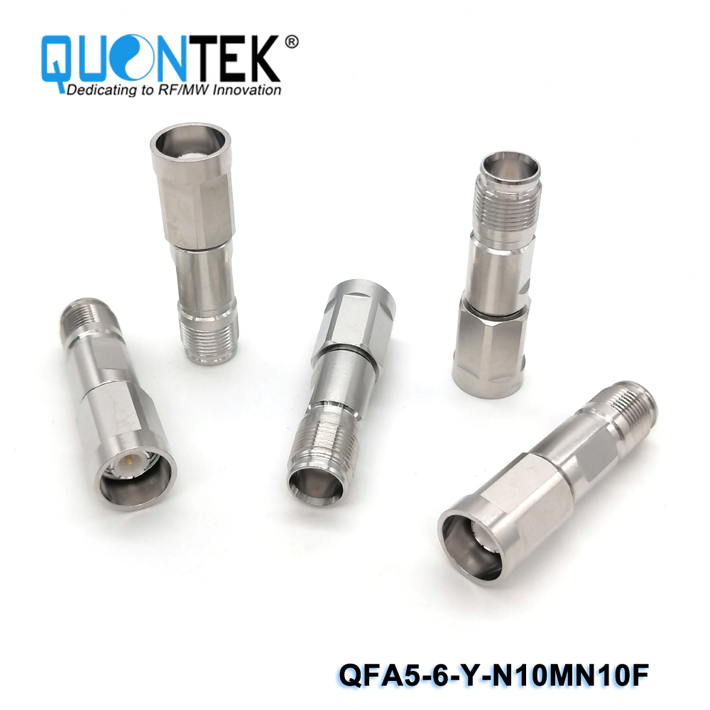Fixed Attenuator, NEX10 male to NEX10 female,5watt,DC-6GHz