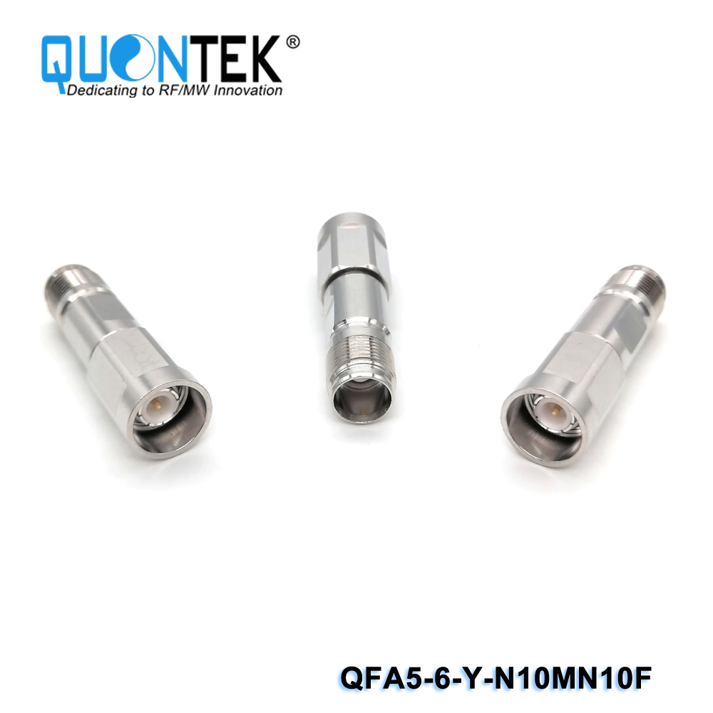Fixed Attenuator, NEX10 male to NEX10 female,5watt,DC-6GHz