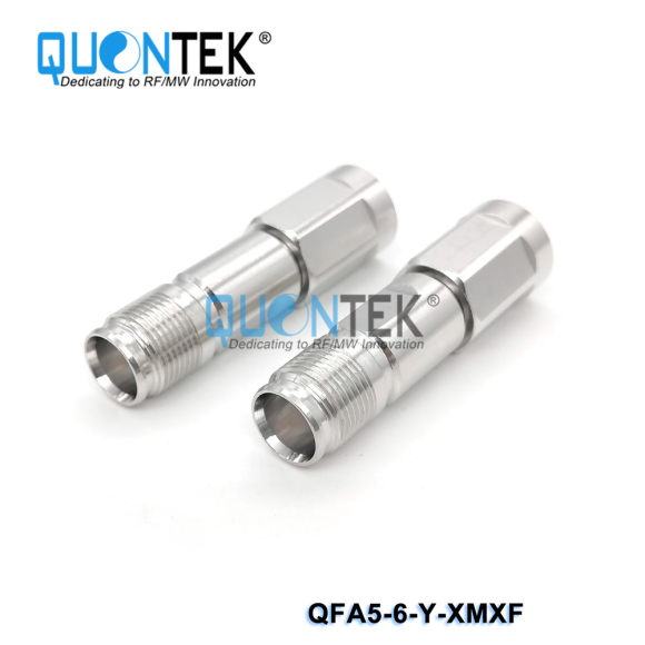 Fixed Attenuator, NEX10 male to NEX10 female,5watt,DC-6GHz