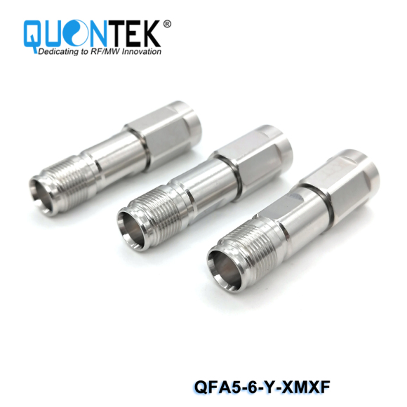 Fixed Attenuator, NEX10 male to NEX10 female,5watt,DC-6GHz